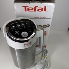 Tefal Easy Soup Maker 1.2L Automatic Soup Blender 1000W White in VGC CLEAN