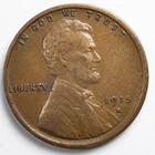 1915-S Lincoln Wheat Penny Cent Extremely Fine (XF)