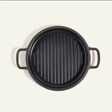 Our Place Cast Iron Hot Grill | Toxin-Free, 10.5" Round, Enameled Cast Iron