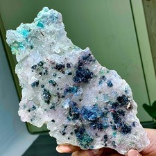 211g  Natural Vision Amethyst quartz cluster crystal druzy mineral specimen