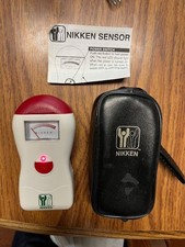 Working Nikken Magnetic Field Sensor Tester Indicator Meter EMF Fields