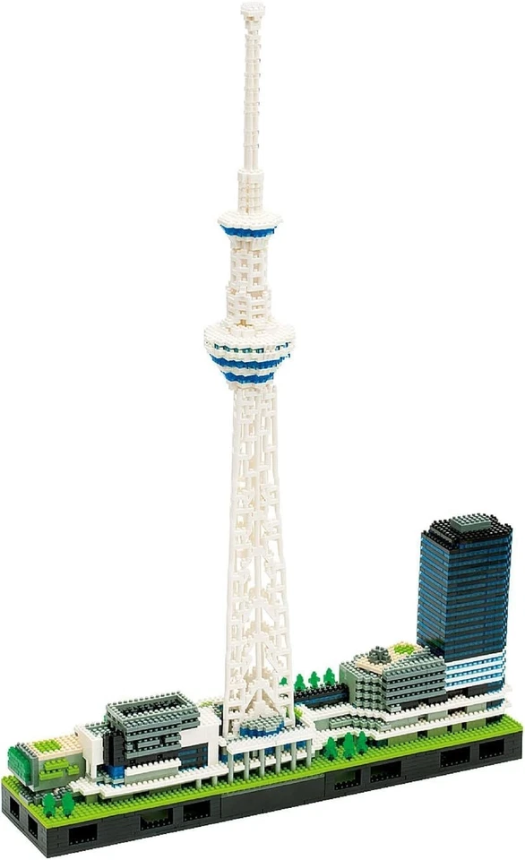 KAWADA NANOBLOCK NB-013 TOKYO SKY TREE DELUXE EDITION 2.0 New Japan - Image 3 of 3