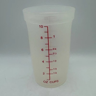 Tupperware Mini Quick Shake 10 oz. Mixer Blender Shaker 1900-1 Container Only