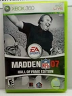 Madden NFL 07 Hall of Fame Edition (Xbox 360, 2006) Complete Tested Working