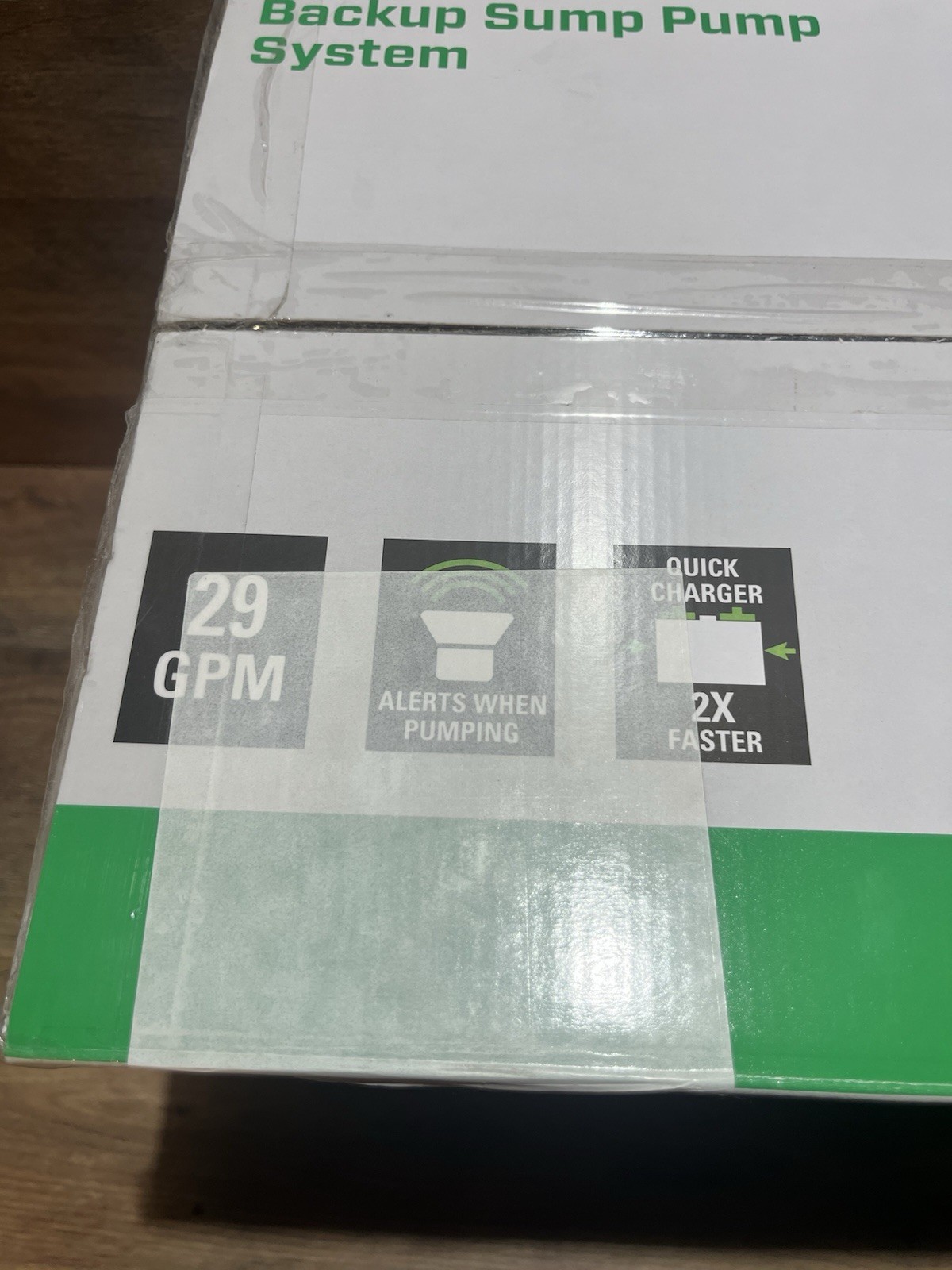 ZOELLER Basement Sentry Stbb100 Backup Sump Pump System