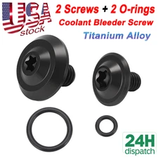 Coolant Bleeder Screws w/ O-ring For Alfa Romeo Giulia / Stelvio / 2.2 JDTm 2PCS
