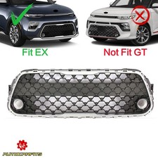 For 2020-2022 Kia Soul Ex Front Bumper Lower Grille Wfog Light Hole 86530k0020