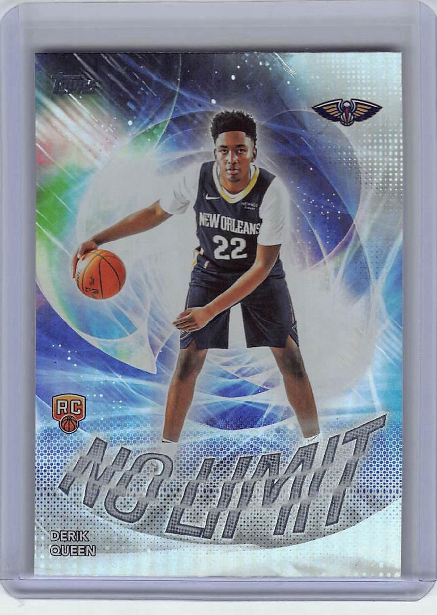 2025-26 Topps - No Limit Derik Queen #NL-13 Rainbow Foilboard (RC)