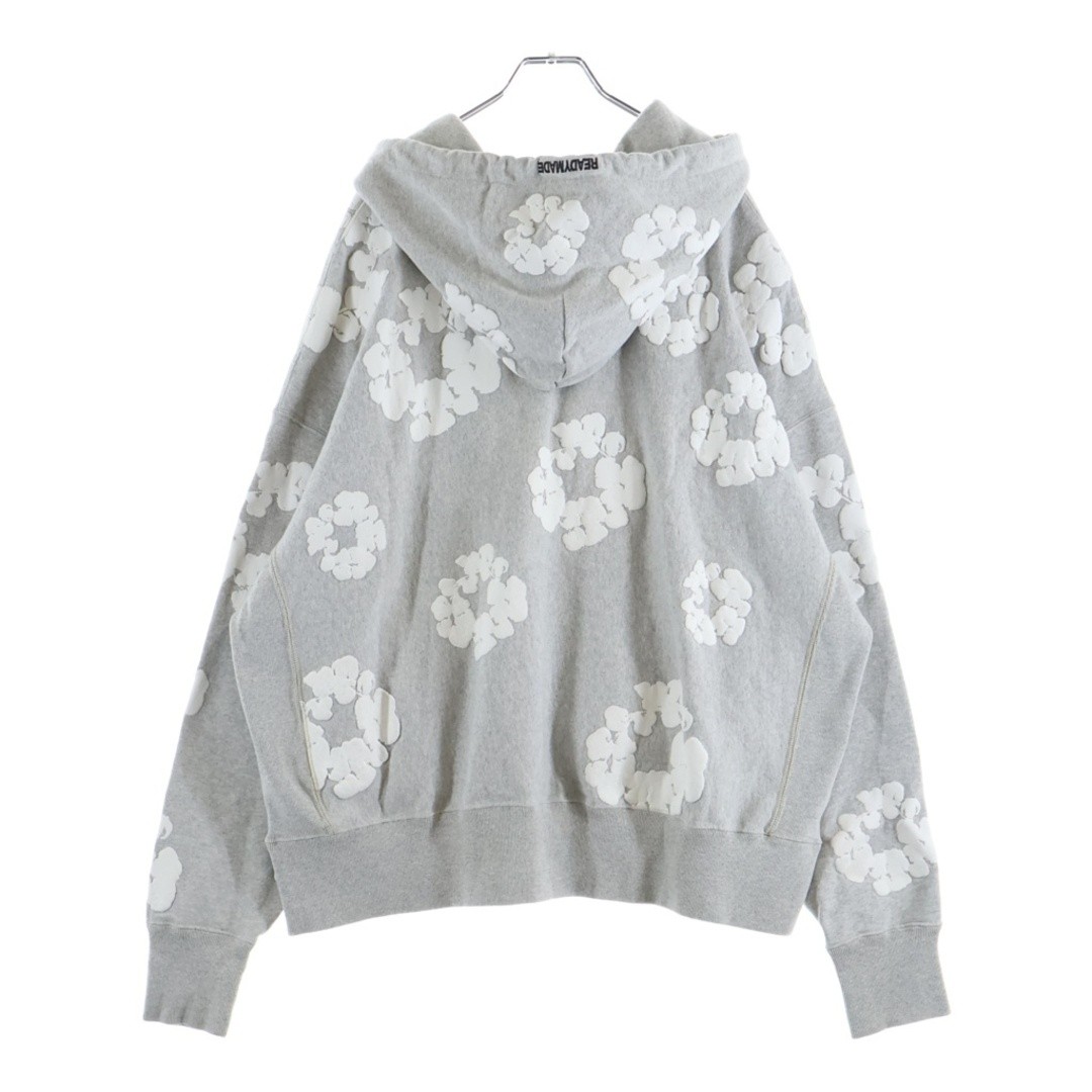 READY MADE Readymade 22AW XDENIM TEARS COTTON WREATH HOODIE Denim Sweat Used cf5 image 2
