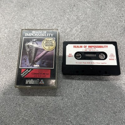 Realm of Impossibility (1984) / Commodore 64 C64 Tape Ariolasoft getestet funktioniert