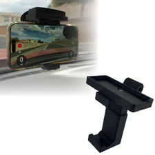 Phone & Dragy Windshield Mount – No Suction Cup Included Universal Phone Clamp