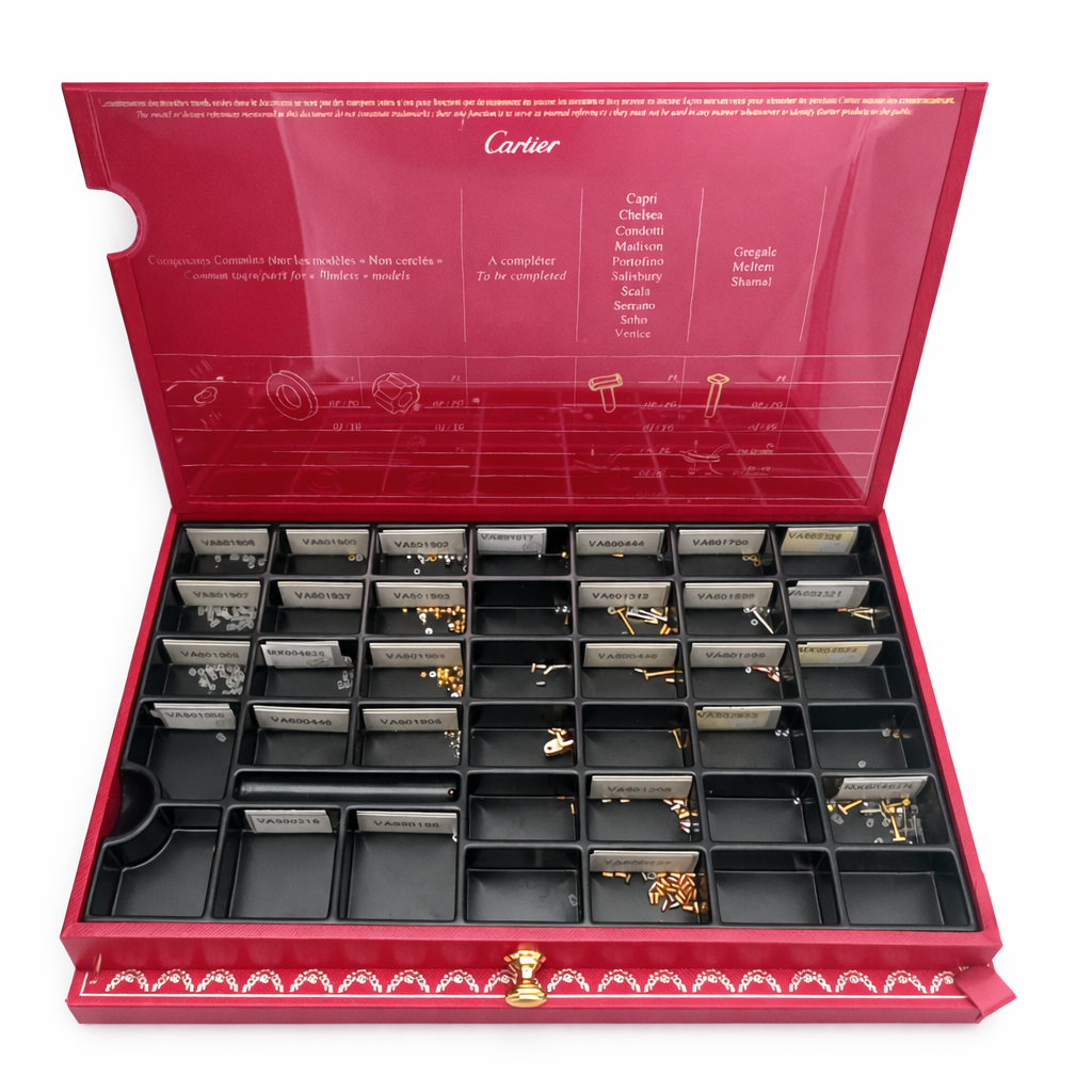 New Authentic Cartier Nose Pad Screws Replacement Gold Silver +