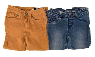 BUFFALO Skinny Fit Brown & CAT & JACK  Super Skinny Crop Blue Jeans size 6