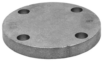 Anvil 0308016005 Flanged, Cast Iron Blind Flange Faced And Drilled, Class 125