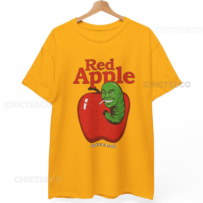 Red Apple Cigarettes T-Shirt Tarantino Pulp Fiction Film Unisex Tee