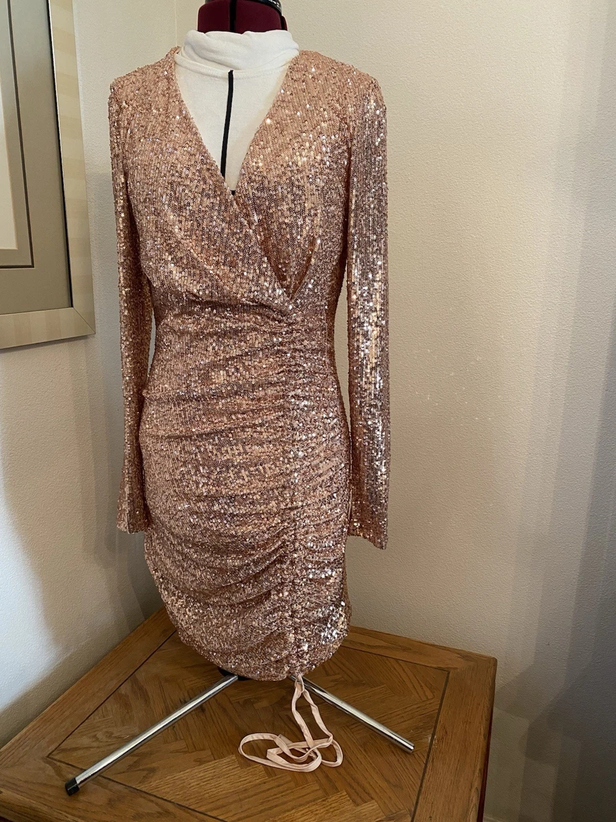 bebe Gold Dresses for Women for sale