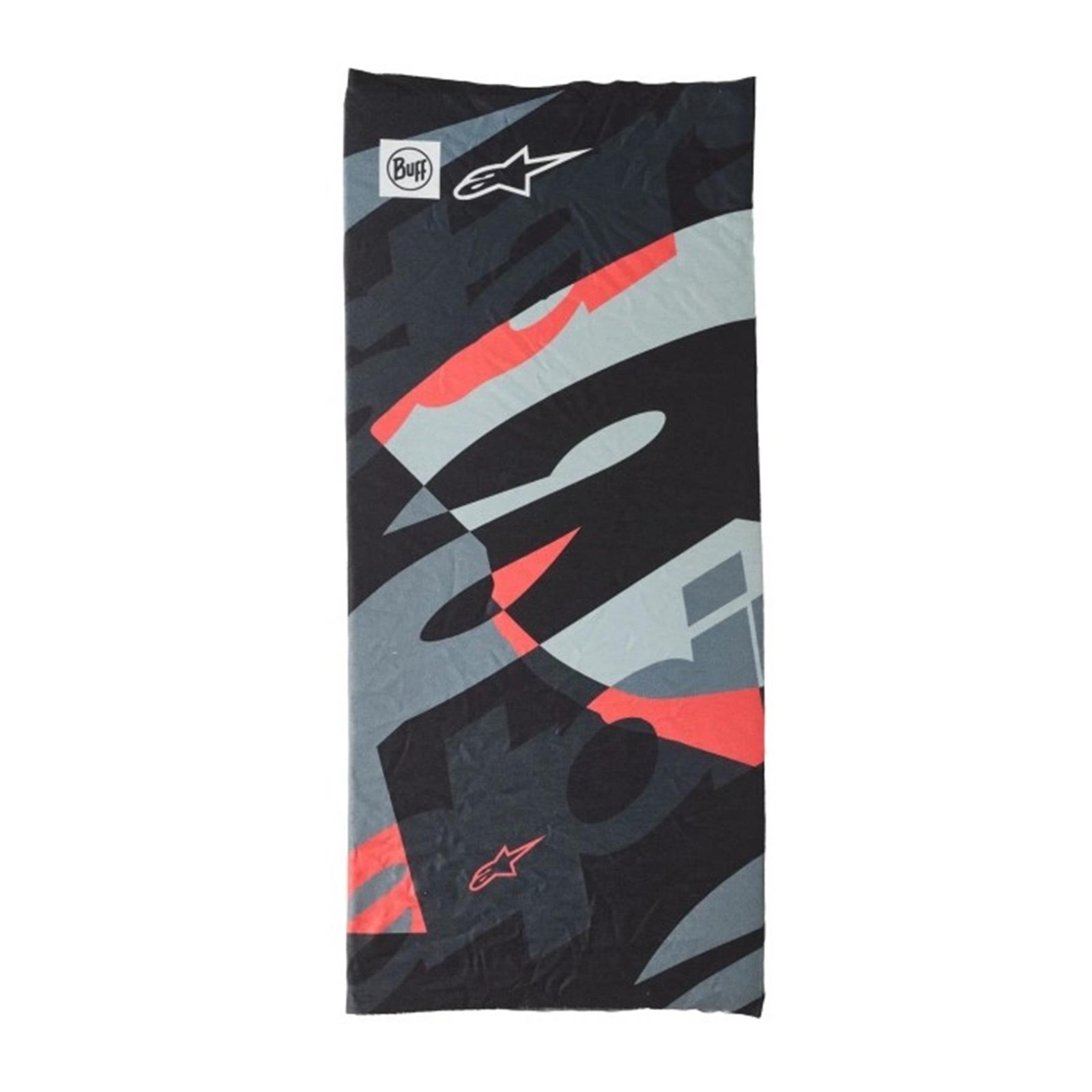 Alpinestars Mogress Buff Motorcycle Neck Tube Black/Camo/Red/Fluo