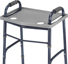 Walker Tray with Cup Holders, Walker Tray for Folding Walkers, Mobility Accessor