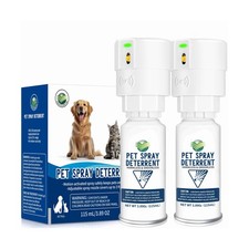 Cat Spray Deterrent System  2 Pack  Cat Deterrent Spray, Motion Activated P...
