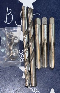 11 Piece Helicoil 5/16-18 Thread Insert Tap Kit 3 Taps, 2 Drills, 6 Inserts