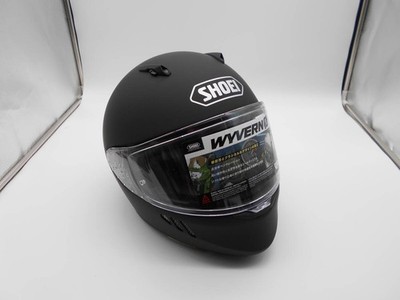 SHOEI WYVERN ZERO Full Face Helmet Matte Black L 59-60cm New Unused Free Ship 