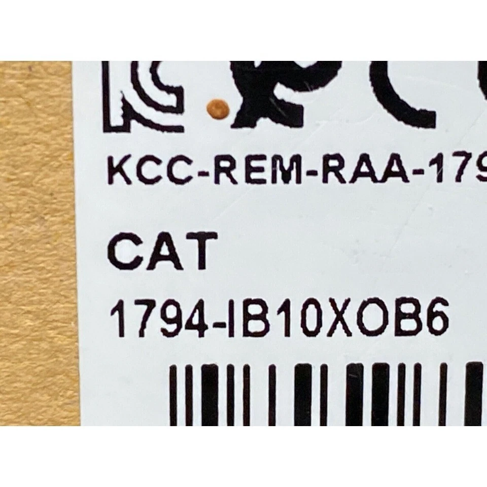 NEW Sealed 1794-IB10XOB6 A Flex I/O 24VDC Sink Input / Source Output US Free Tax - Image 2 of 4