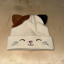 Children  s Youth Squishmallow Cat Kitty Hat Winter Beanie