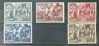 VATICAN 149 153 Beautiful Mint NEVER Hinged Set