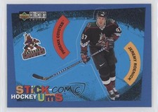 1997-98 Upper Deck Collector's Choice Stick-Ums Jeremy Roenick #S13 HOF x5p
