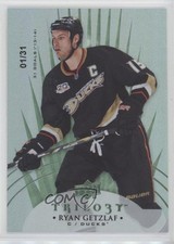 2014-15 Upper Deck Trilogy Radiant Green 1/31 Ryan Getzlaf #13 1e15