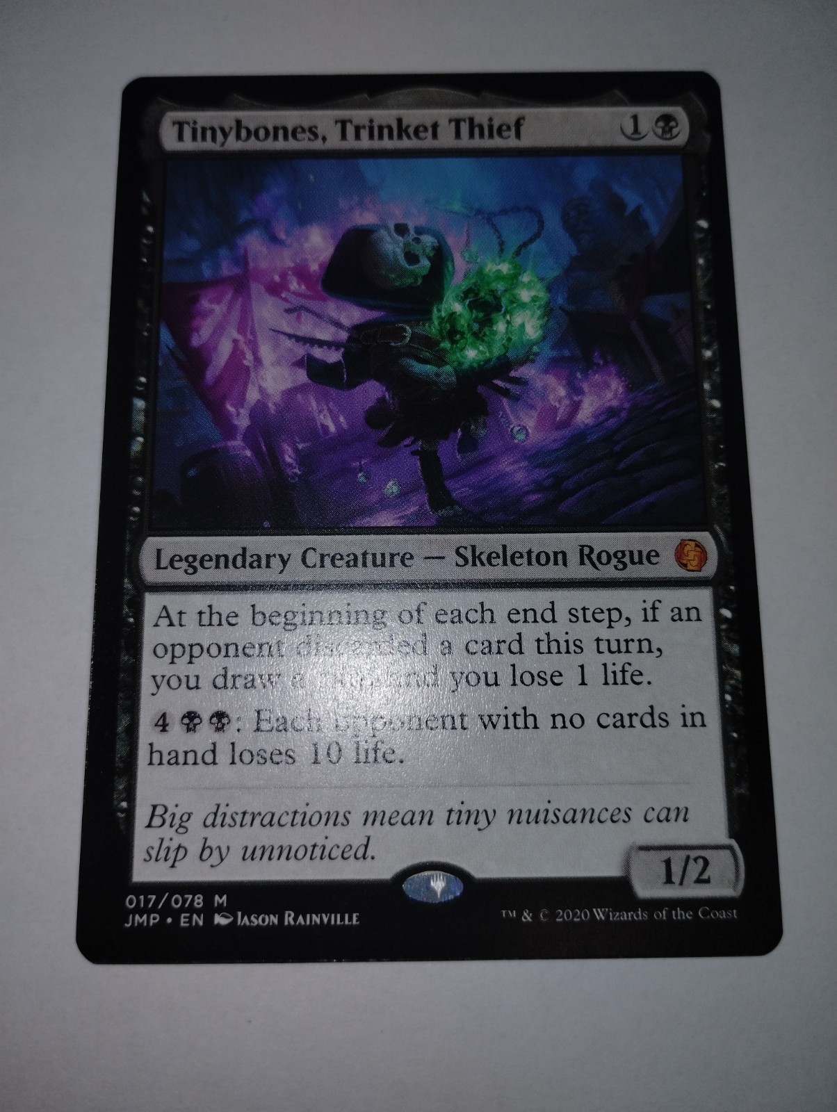 MTG Magic the Gathering Tinybones, Trinket Thief #17 Jumpstart NM FREE SHIPPING