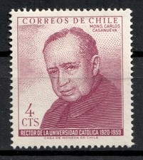 Timbre / STAMP  CHILI  1965  Y&T  N° 303 Neuf ** SANS TRACE DE CHARNIERE