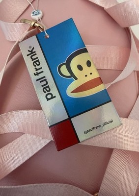 New Paul Frank Julius Monkey Mini Backpack Pink Polka Dot  display picture 3
