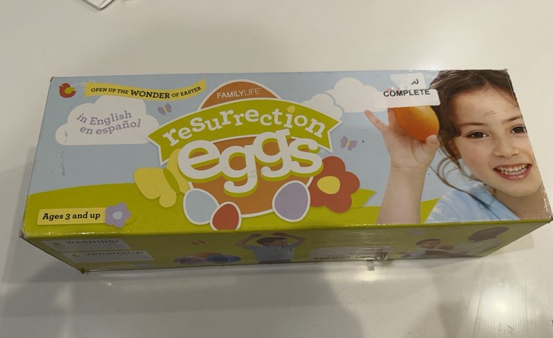 New Family Life Resurrection Eggs Easter In English and Espanol