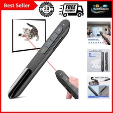 Presentation Clicker for PowerPoint, Wireless Presenter with Volume Control