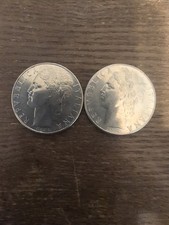 1976-r & 1978-r 100 Italy Lire