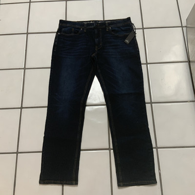 NWT Mens Buffalo David Bitton Jeans Evan-x Slim Straight Stretch 34x30