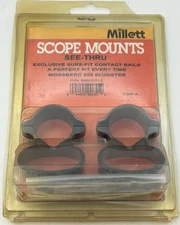 Millett Mossberg 500 Slugster Scope Mounts SE00012 New Old Stock Ready to Hunt!