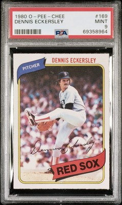 1980 O-Pee-Chee - Dennis Eckersley #169 PSA 9 MINT