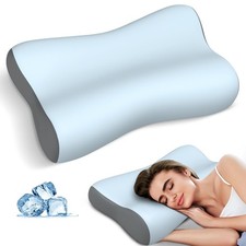 Cervical Neck Pillow, Contour Memory Foam Pillows for Neck Pain Relief, Ergon...