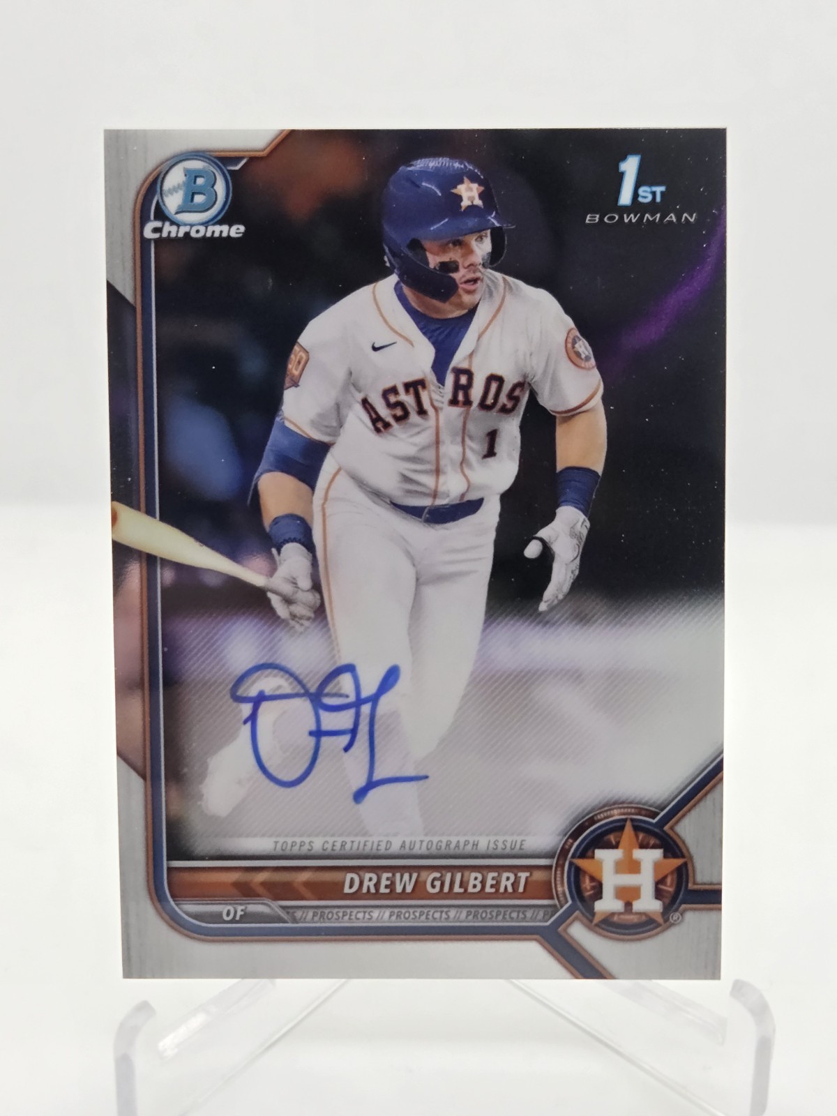 2022 Bowman Chrome Drew Gilbert 1st Bowman Auto