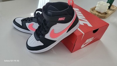 Nike Mädchen Sneaker Court Borough Mid 2 Größe 35