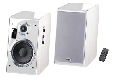 Heco Ascada 2.0 Vollaktives Bluetooth-Stereolautsprecher-Set weiß 1 Paar - Bild 1 von 4