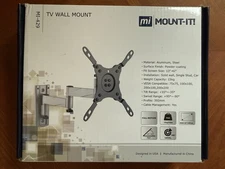 MI-429 Mount-It! TV Mount Full Motion Lockable Home RV Boats Trailer Swivel Tilt