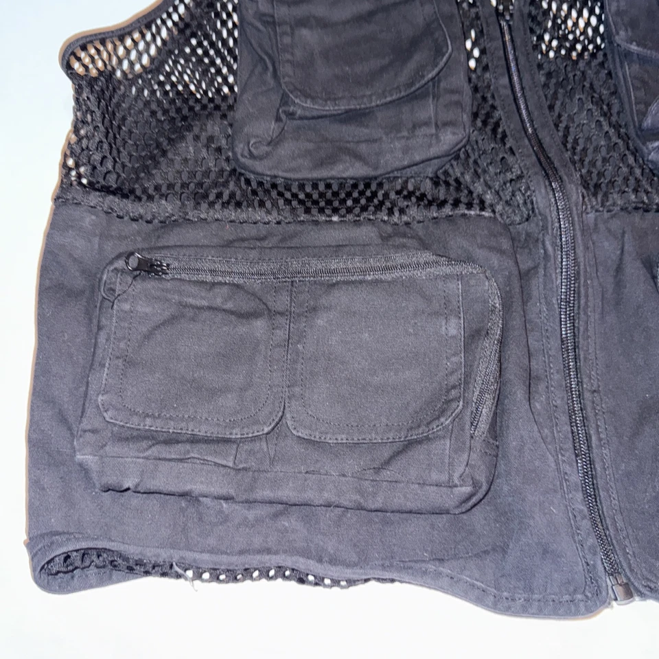 Chaleco de pesca 40S & Shorties negro mediano Foto 2 de 4