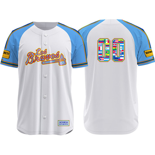 Braves Los Bravos Jersey 2026 Giveaway All Size