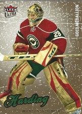 2008-09 Fleer Ultra - Josh Harding #168 Gold Medallion Minnesota Wild