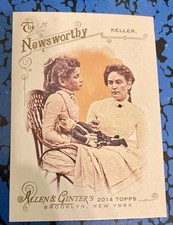 2014 Topps Allen Ginter Helen Keller #243; Near Mint