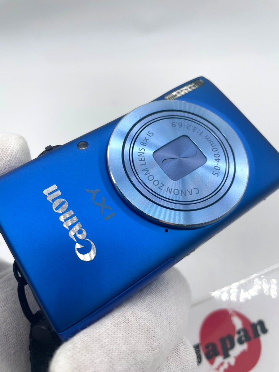 Canon IXY 100F Blue Compact Digital Camera 16MP 8x Zoom Tested