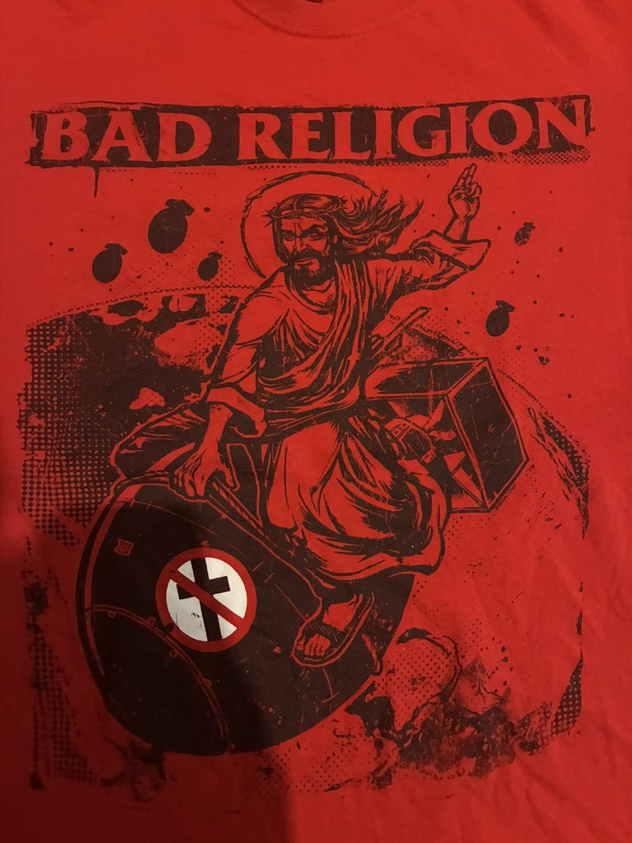 Bad Religion t-shirt vintage Pennywise Propagandhi Bouncing Souls MxPx NOFX punk View 4
